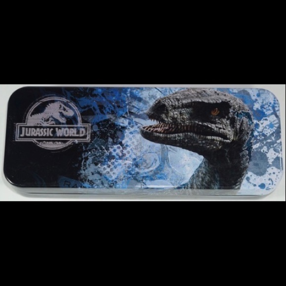 Jurassic World Pencil Case/Tin Universal Studios - Picture 7 of 7